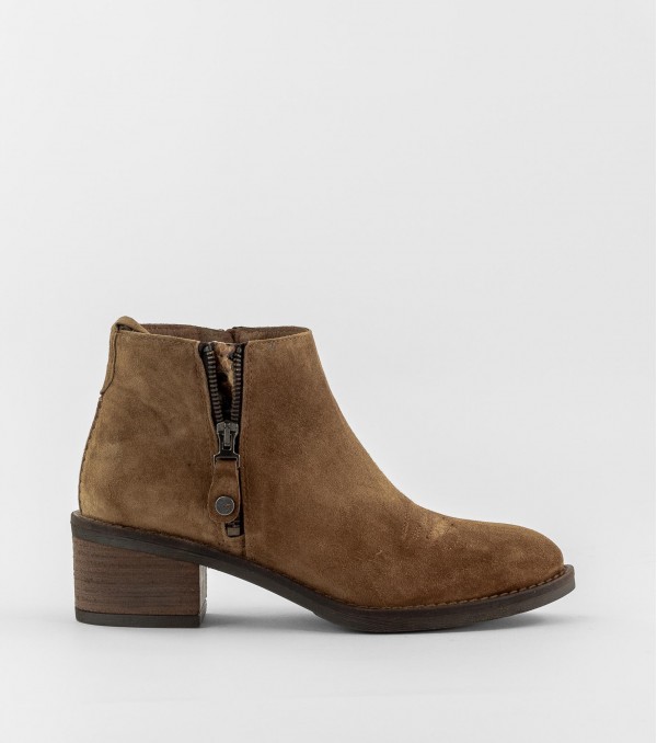 Botín Alpe Baby Silk Cuero 