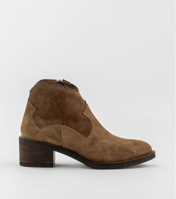 Botín Alpe Baby Silk Cuero 